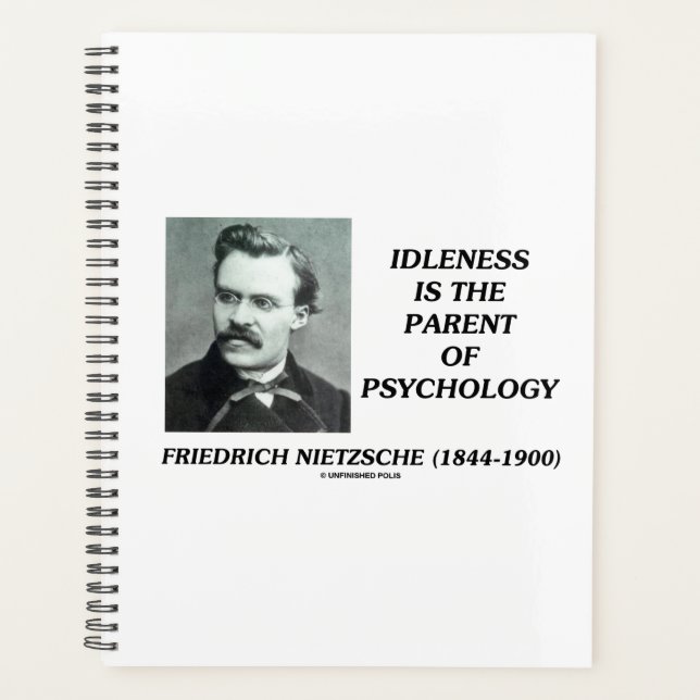 Agenda A Idade É O Pai Da Psicologia Nietzsche (Frente)
