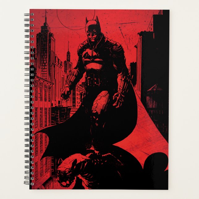 Agenda A Ilustração do Livro de BD Batman (Frente)