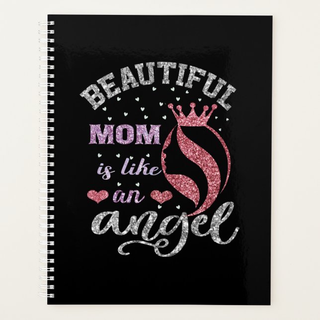 Agenda A linda mãe é como um anjo (Frente)