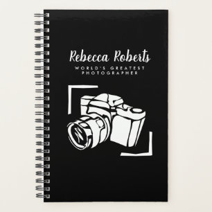 Agenda A maior espiral personalizada de fotógrafos do mu