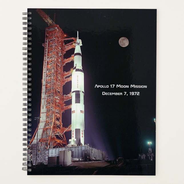 Agenda A Missão da Lua Apollo 17 pode arrefecer (Frente)