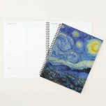 Agenda A Noite Estrelada de Van Gogh<br><div class="desc">Visite minha loja para obter um design mais interessante e mais opções de cores => zazzle.com/iwheels*</div>