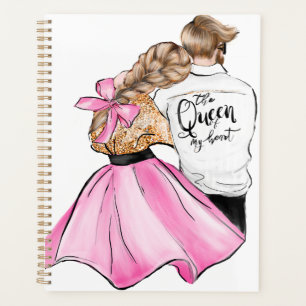 Agenda A Rainha do meu coração, o casal do Dia dos Namora