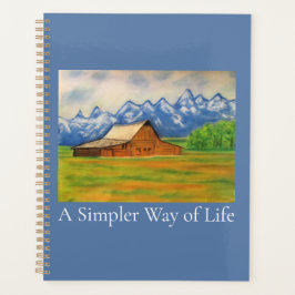 Agenda A Simpler Way of Life Planner