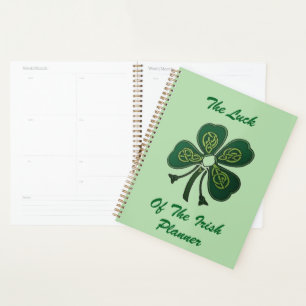 Agenda A Sorte Do Shamrock Verde Irlandês 2025
