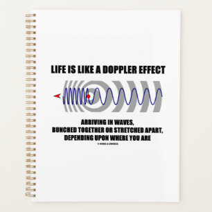 Agenda A Vida É Como Um Efeito Doppler Onda O Humor Da Fí