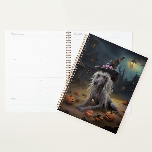 Agenda Abóboras Crestadas Chinesas Halloween Assustador  (Exibição)