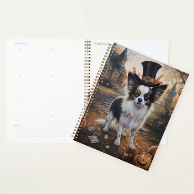 Agenda Abóboras Papillon Halloween Assustadoras (Exibição)