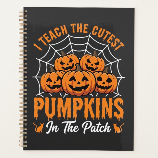 Agenda Abobrinhas Mais Fofas No Remendo Professor Hallowe (Frente)