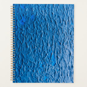 Agenda Abstract Cobalt Blue Textured Wall with Impasto Pa