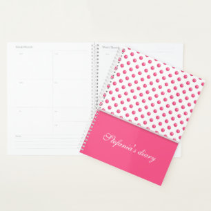 Agenda Abstrato Bolinhas Modern Design.