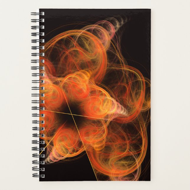Agenda Abstrato de arte leve (Frente)