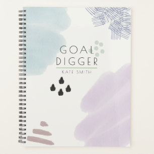 Agenda Abstrato de Pastel Cujo