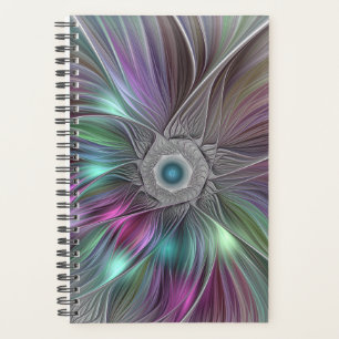 Agenda Abstrato de potência colorida com a arte frontal 