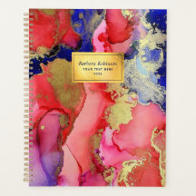 Abstrato Dourado rosa nomeado