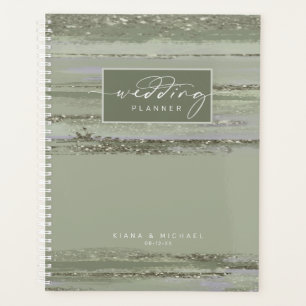 Agenda Abstrato Paint Trave a ID886 de casamento