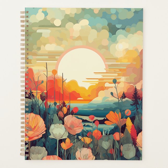 Agenda Abstrato solar (Frente)