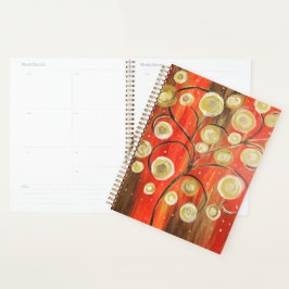 Agenda Abstrato Tree Spiral Planner