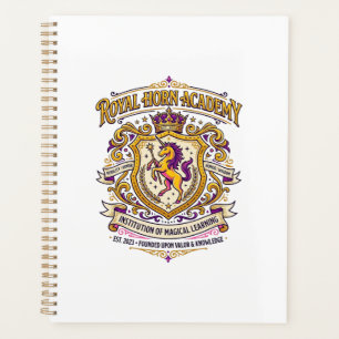 Agenda Academia do Chifre Real do Unicórnio Design Stylis