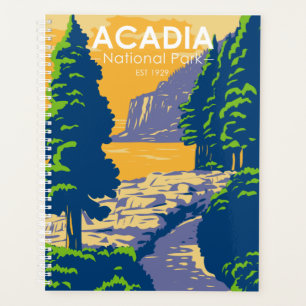 Agenda Acadia National Park Bar Harbor Ocean Path Maine