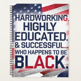 Agenda ACONTECE EM PRETO...Planejador de Cobrir flexível