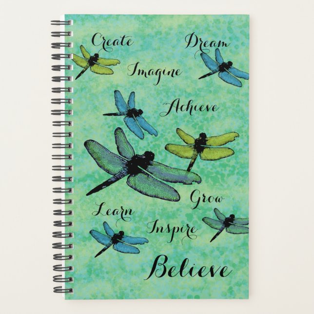 Agenda Acredite em Dragonfly (Frente)