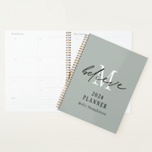 Agenda Acreditem Script 2024 Monograma Sage de Nome Inici