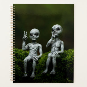 Agenda ACREDITO! Planner de Alienígena em Cubo