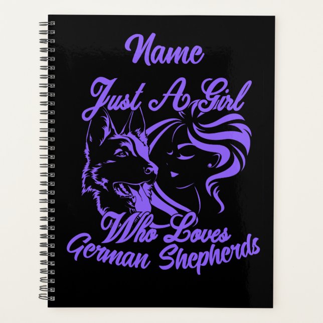 Agenda Adicionar nome - Apenas uma garota que ama German  (Frente)