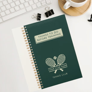 Agenda Adicione seu nome de clube de Tênis: Elegan Team P