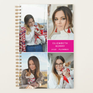 Agenda Adicione sua própria Colagem de Fotos Personalizad