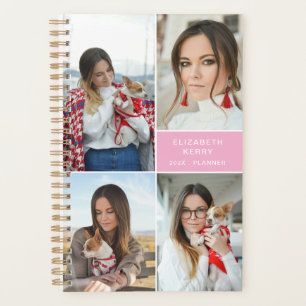 Agenda Adicione sua própria Colagem de Fotos Personalizad