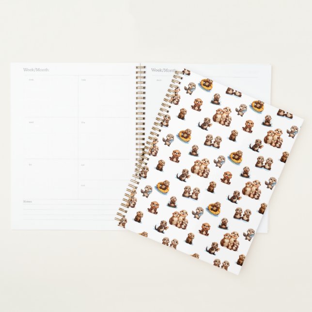 Agenda Adoráveis Otters! (Exibição)