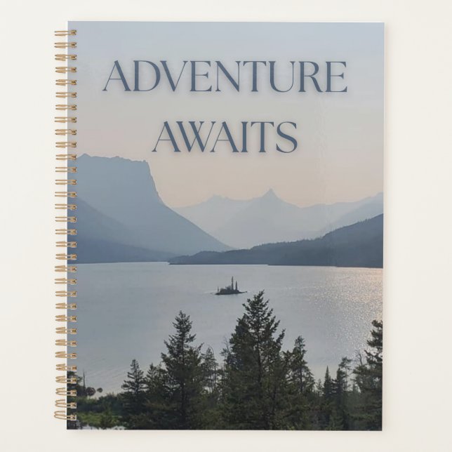 Agenda Adventure Await Planner (Frente)