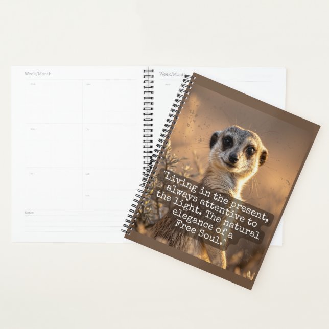 Agenda Adventurous Meerkat Living (Exibição)