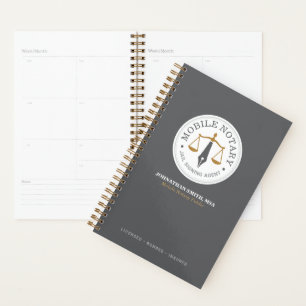 Agenda Agente de Assinatura Notarial Móvel Legal Público