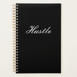 Agenda Agito Preto Moderno
