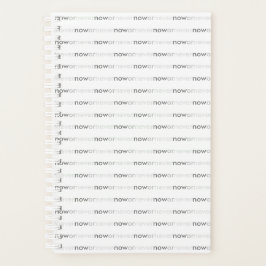 Agenda Agora ou Nunca Desaparecendo Citação para Procrast