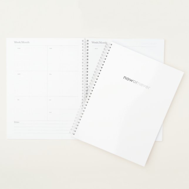 Agenda Agora ou Nunca Desaparecendo Citação para Procrast (Exibição)