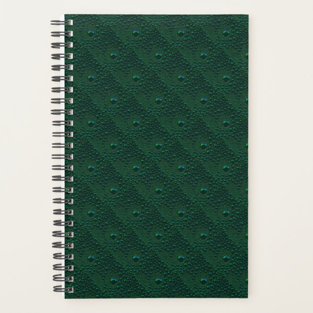 Agenda Água cai no metal verde (Frente)