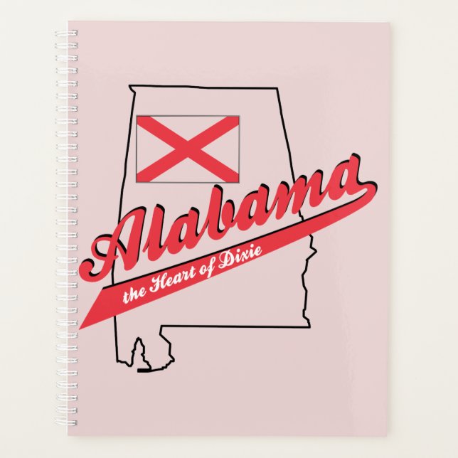 Agenda Alabama Coração de Dixie (Frente)
