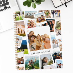 Agenda Álbum de Fotos Colagem de Fotos Moderna