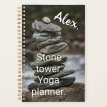 Alex. Torre de pedra. Personalizar yoga