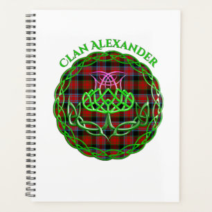 Agenda Alexander Scottish Tartan Celtic Thistle