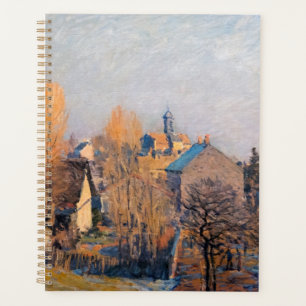 Agenda Alfred Sisley - Manhã Congelada em Louveciennes