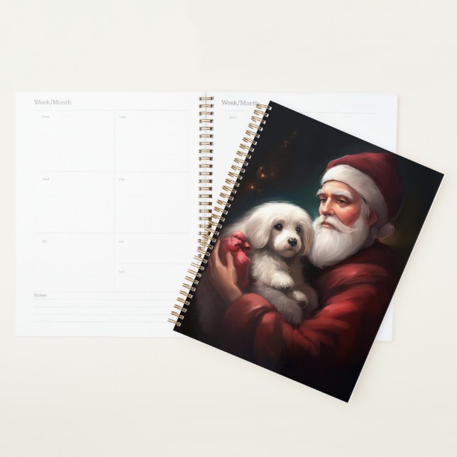 Agenda Algodão De Tulear Com Natal (Exibição)