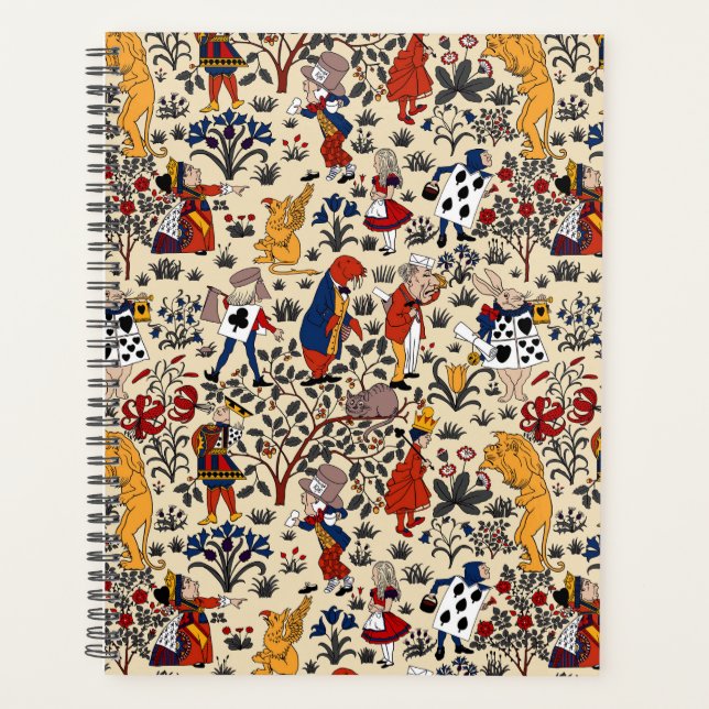 Agenda Alice no País das Maravilhas (Frente)