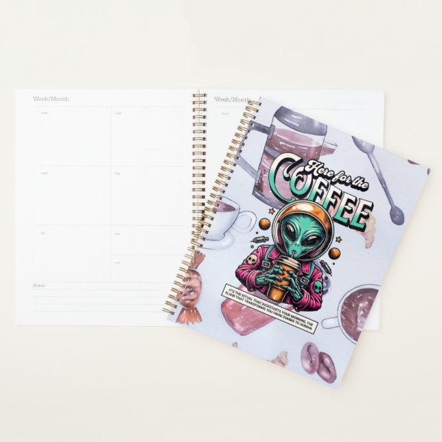 Agenda Alienígena aqui pelo café (Exibição)