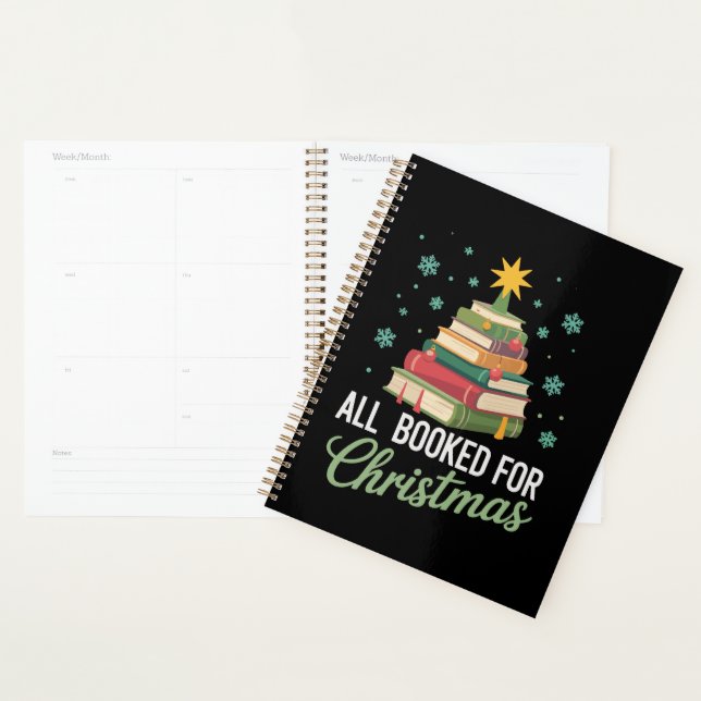 Agenda All Booked For Christmas Tree Books Teacher Xmas  (Exibição)