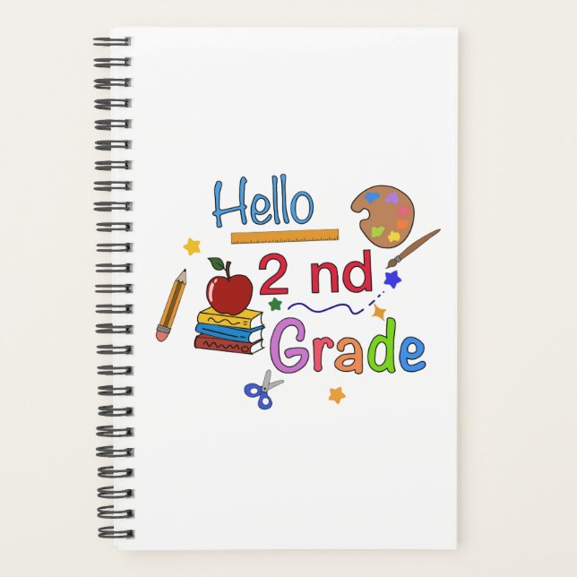 Agenda Alô, 2º ano - Design de volta para a escola (Frente)
